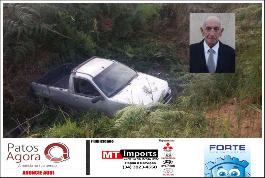 Ex-prefeito de Santa Rosa da Serra morre em acidente de carro na zona rural