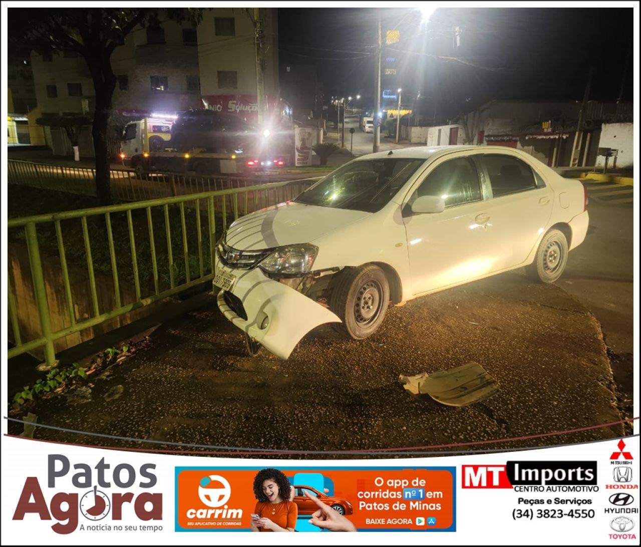 Condutor com sintomas de embriaguez é preso após colidir em veículo na Av. Fátima Porto