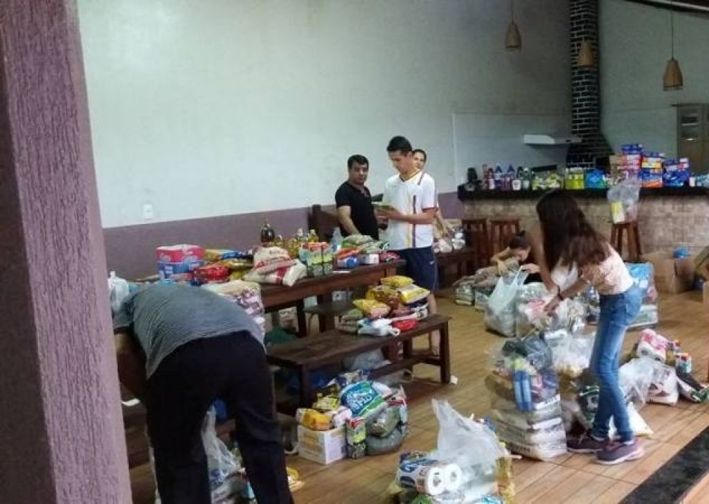 Lagoa Formosa: Grupo arrecada 1,5 tonelada de alimentos para doação