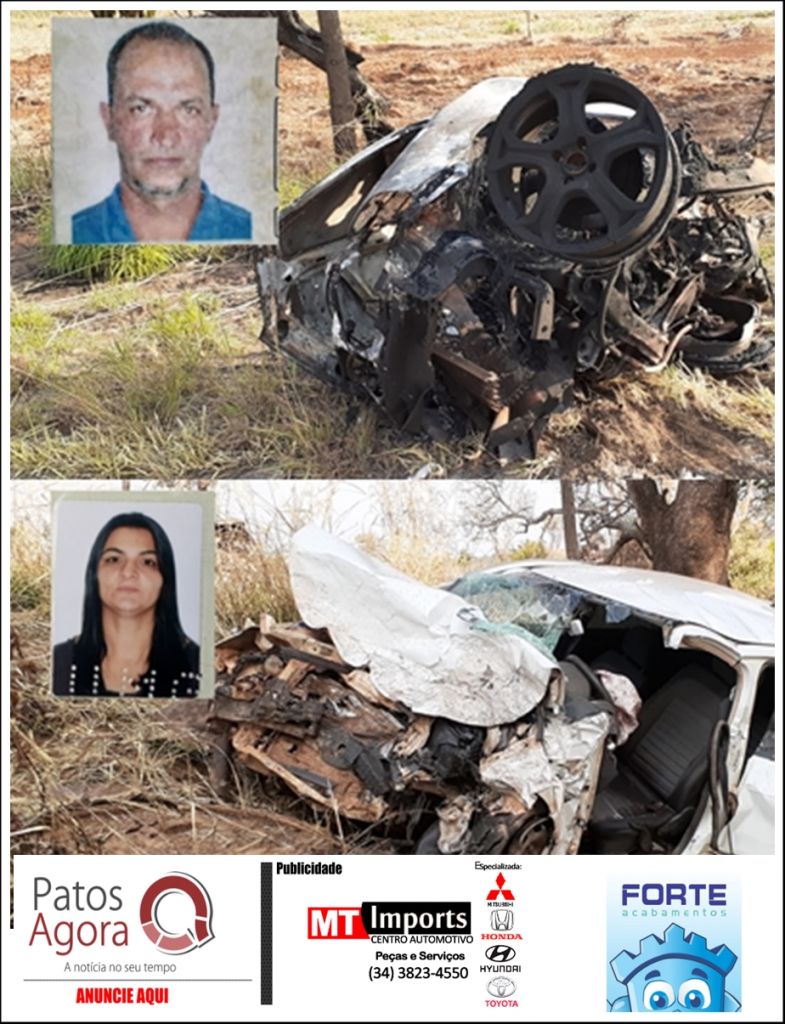 Morre segunda vítima do grave acidente na rodovia MGC-354, em Presidente Olegário