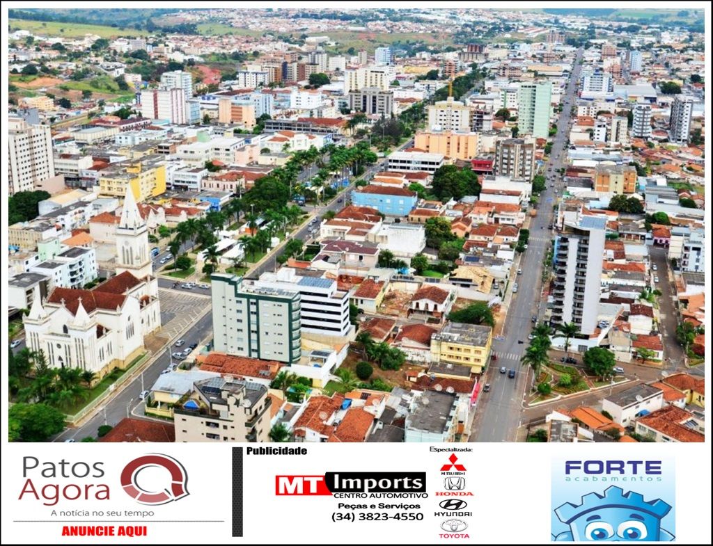Patos de Minas ocupa a primeira posição entre as melhores cidades de Minas Gerais
