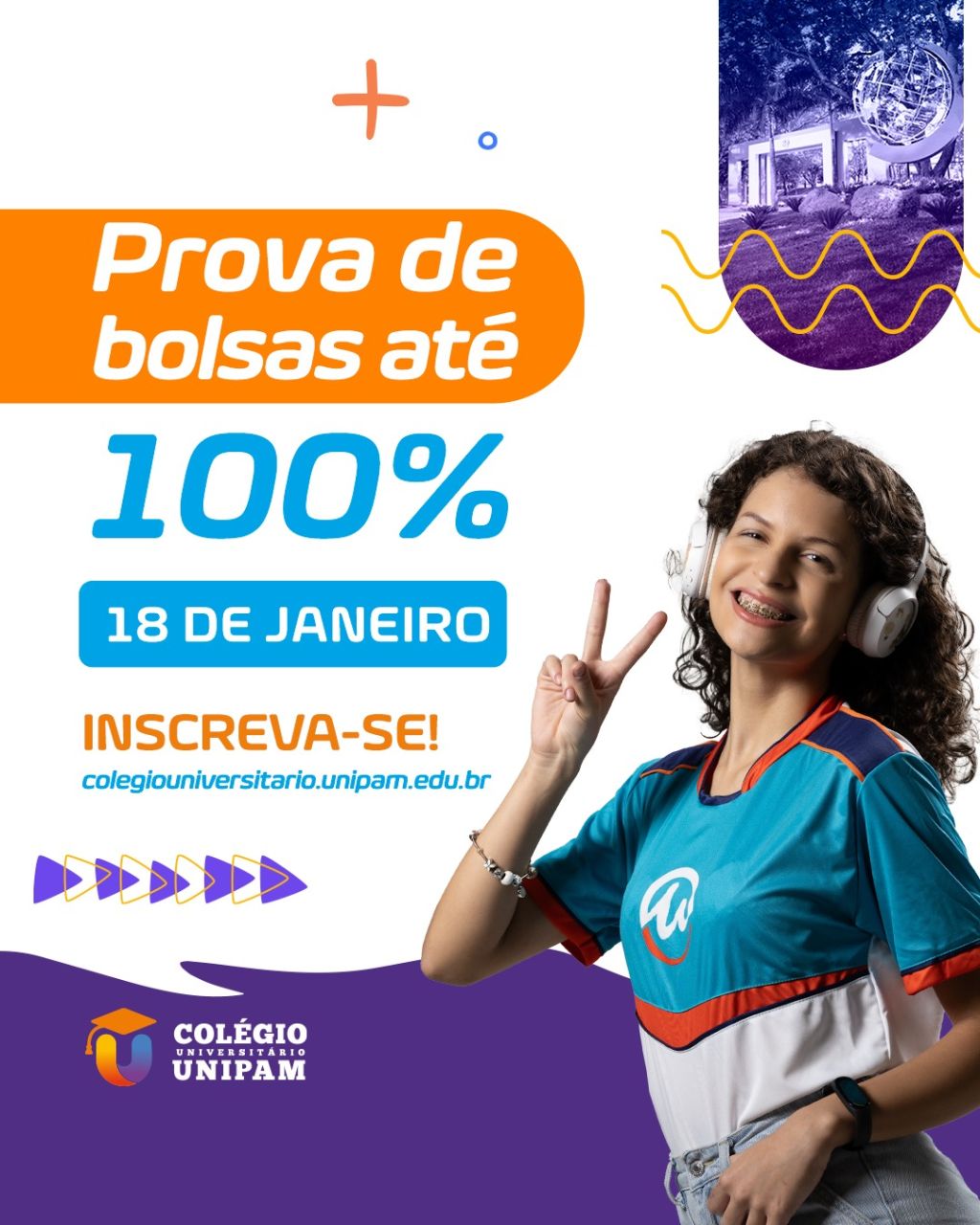 Inscrições para seleção de bolsas do Colégio Universitário estão abertas