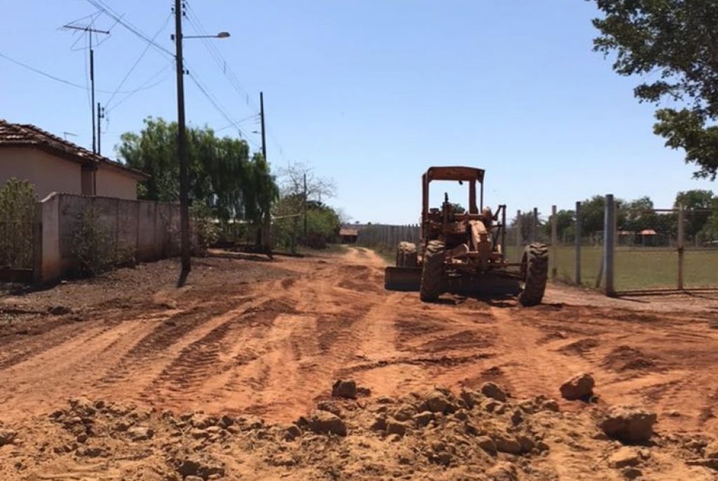 Ruas de Major Porto começam a receber obras de asfaltamento