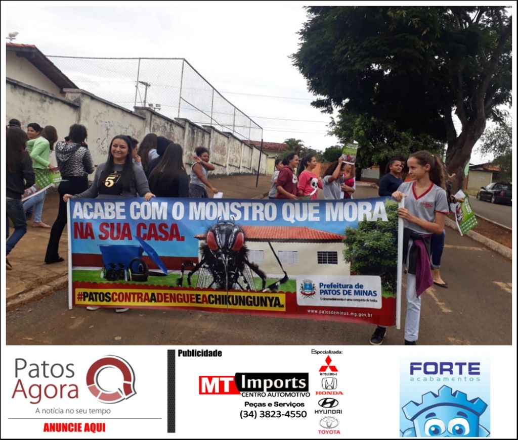 Programa de Combate à Dengue intensifica ações em Patos de Minas