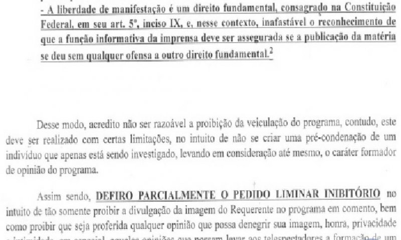 Advogado de defesa fala sobre decisão que suspendeu exibição de programa de TV