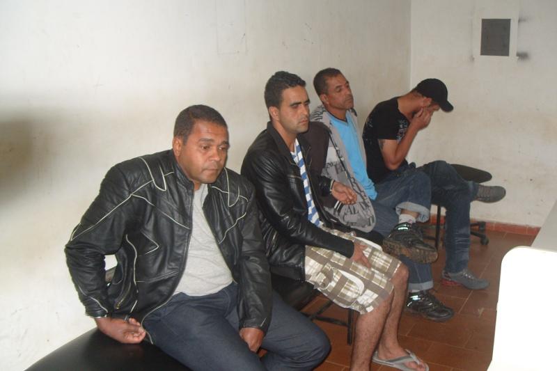 Quatro homens são presos em Carmo do Paranaíba suspeitos de assaltos na região