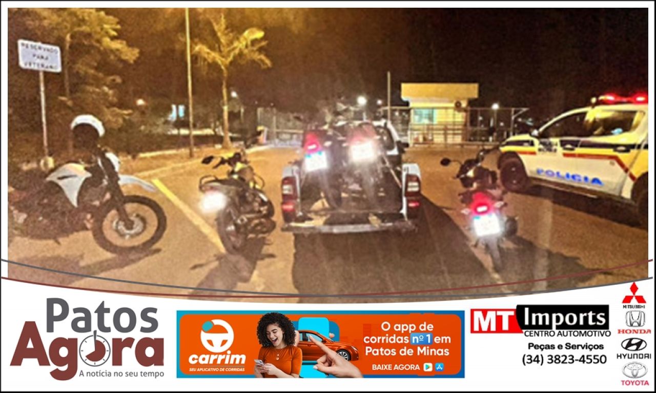 Patrocínio: Operação Cavalo de Aço foca em motocicletas com escapamento irregular