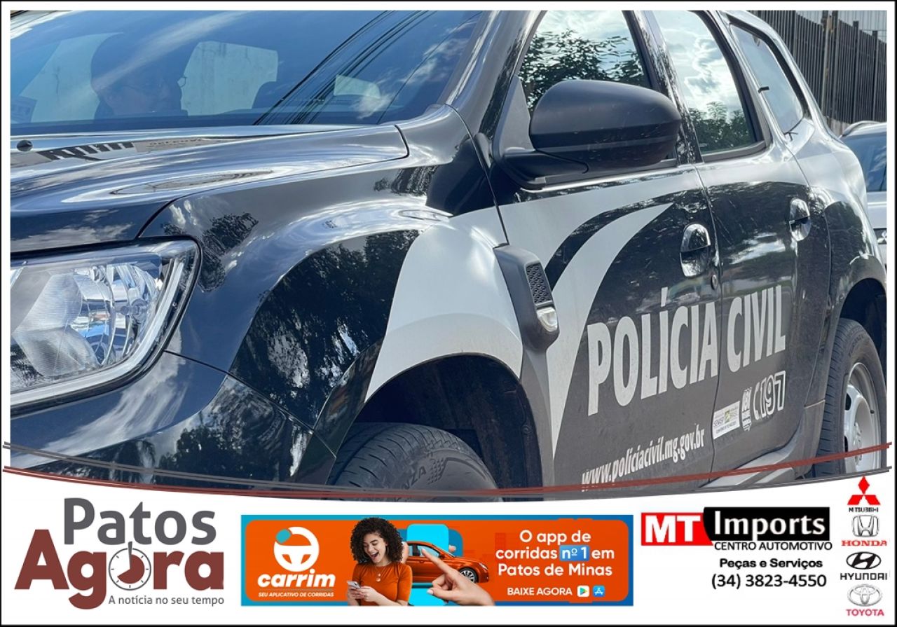 Polícia Civil prende homem que agrediu e ameaçou a esposa com faca em São Gotardo