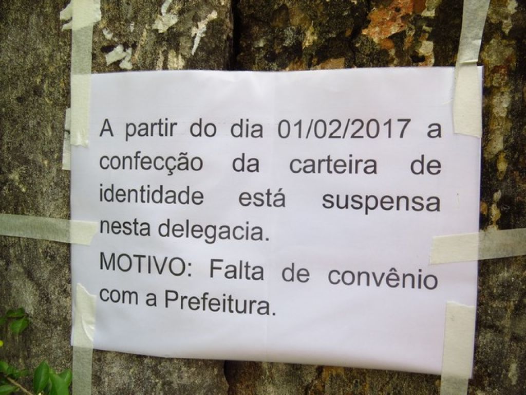 Encerramento do convênio entre a Polícia Civil e Prefeitura de Carmo do Paranaíba compromete a prestação de serviço à população