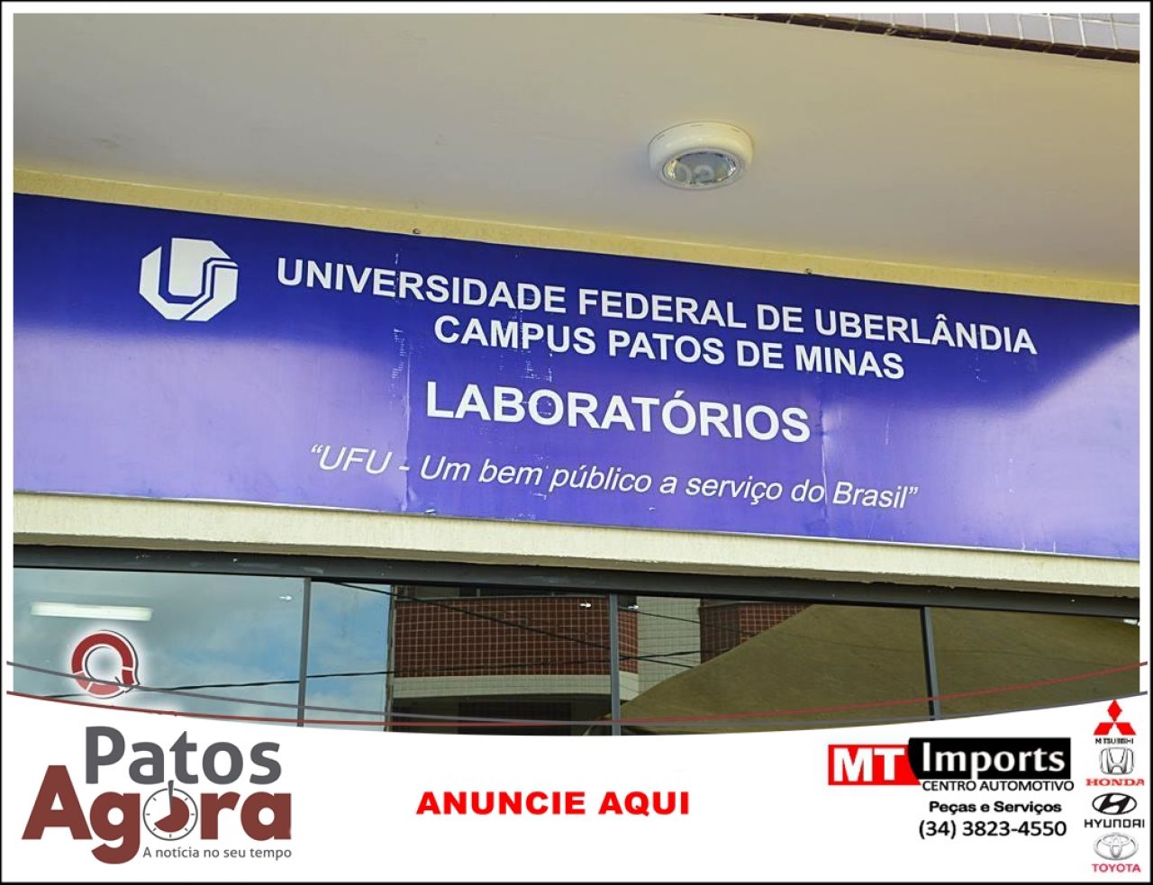 Laboratório da UFU em Patos de Minas consegue habilitação e iniciará exames de Covid-19