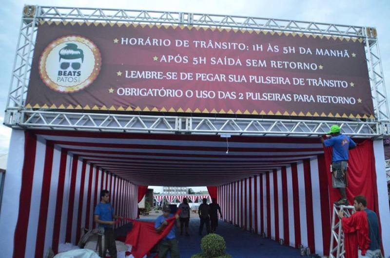 Beats Patos: Tudo pronto para começar o maior evento temático do interior de Minas Gerais.