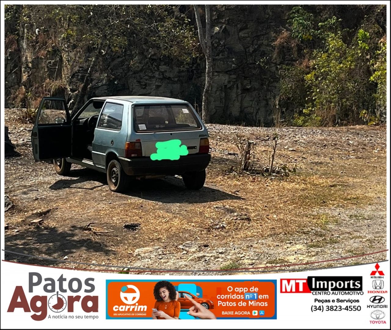 Polícia Militar prende autores de furto de veículo