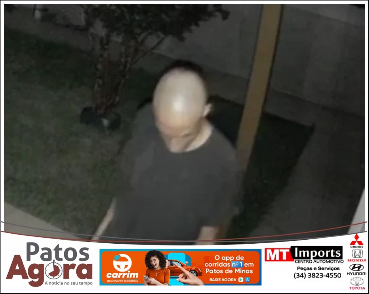 Homem invade quarto de casal e furta iPhone enquanto vítimas dormiam no Cidade Jardim