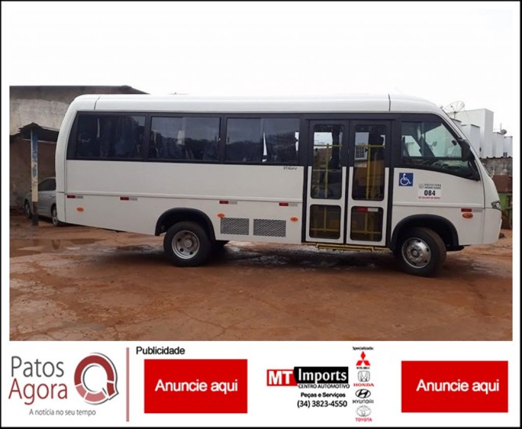Pacientes de Presidente Olegário recebem Micro-ônibus zero km para tratamento contra câncer em Barretos (SP)