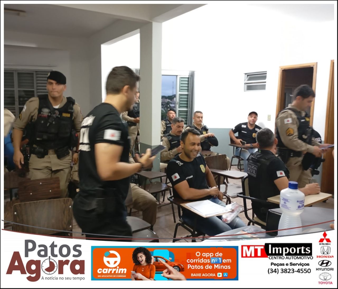 Polícia Civil realiza Operação Hienas em Patos de Minas e prende 4 pessoas