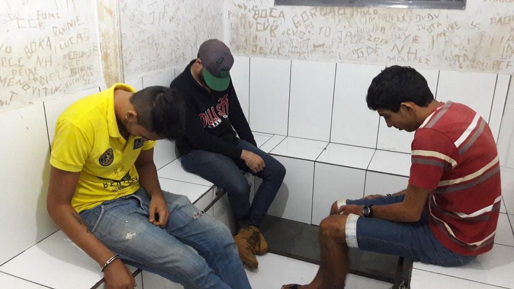 Trio de Patos de Minas é preso em Presidente Olegário com carro adulterado após tentativa de furto