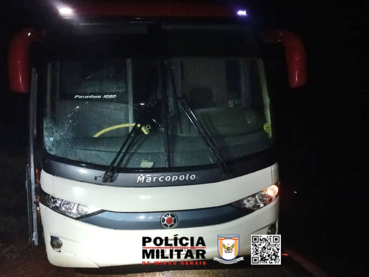 Homem morre ao ser atropelado por ônibus escolar na BR-251