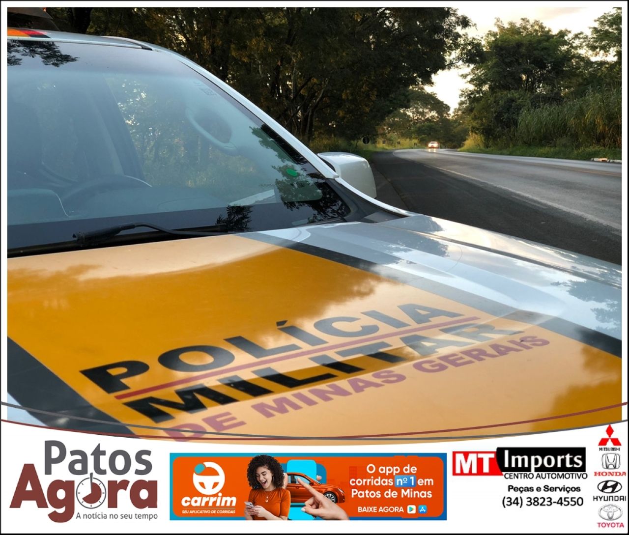 PM recupera Golf furtado em Goiás e prende autor em São Gonçalo do Abaeté