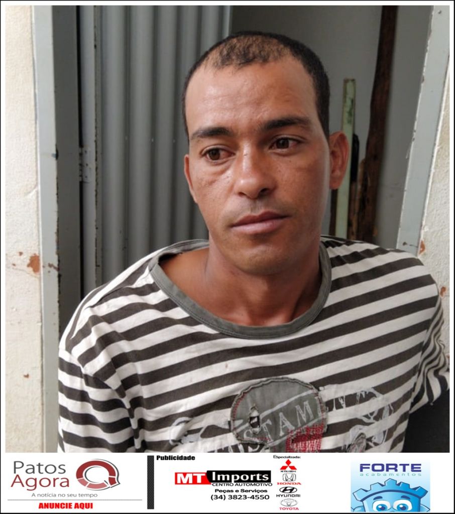 Homem é preso suspeito de agredir e roubar pedestre em Rio Paranaíba
