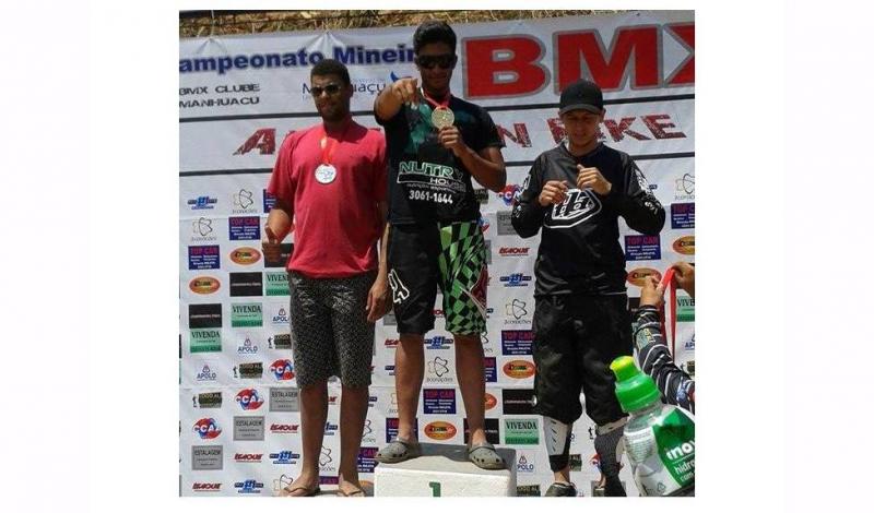 Atleta de Patos de Minas vence mais uma Etapa do Campeonato Mineiro de Bicicross