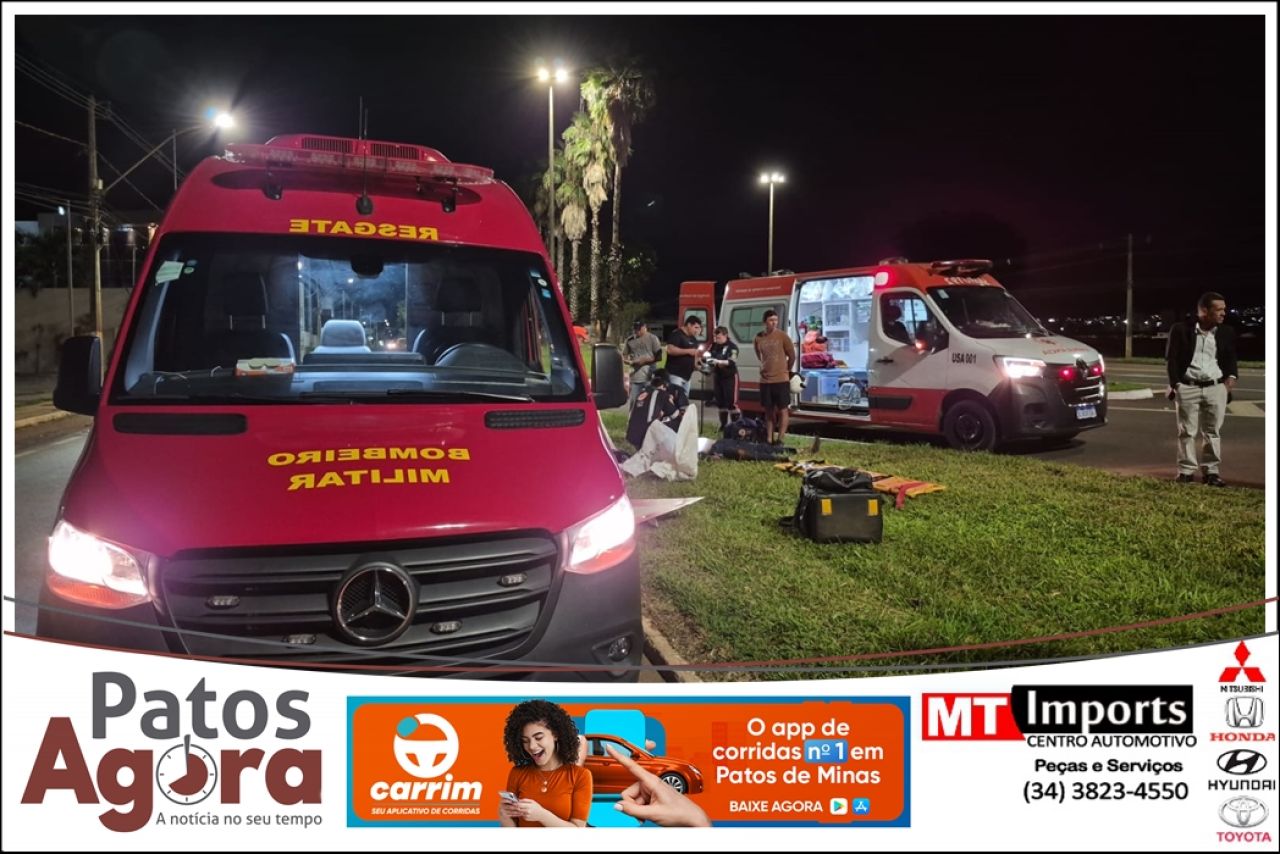 Jovem de 25 anos morre após colidir motocicleta contra placa de sinalização na Avenida JK