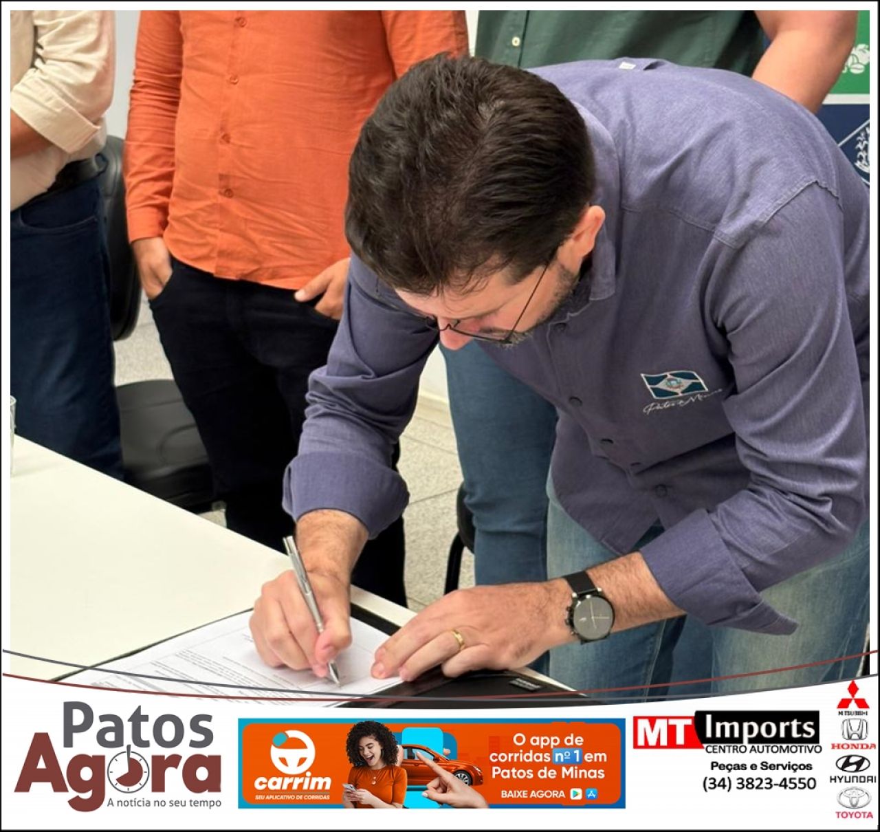 Prefeitura de Patos de Minas amplia manutenção das estradas rurais com novo modelo de atendimento