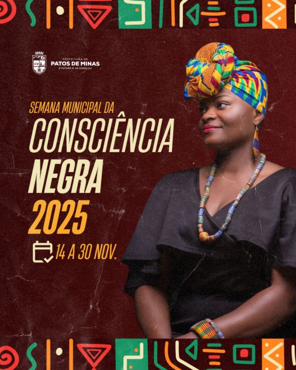 Patos de Minas realiza 4ª Semana Municipal da Consciência Negra