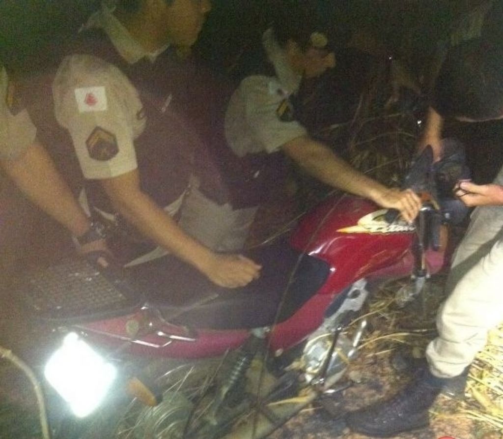 PM recupera motocicleta antes de proprietário perceber furto 