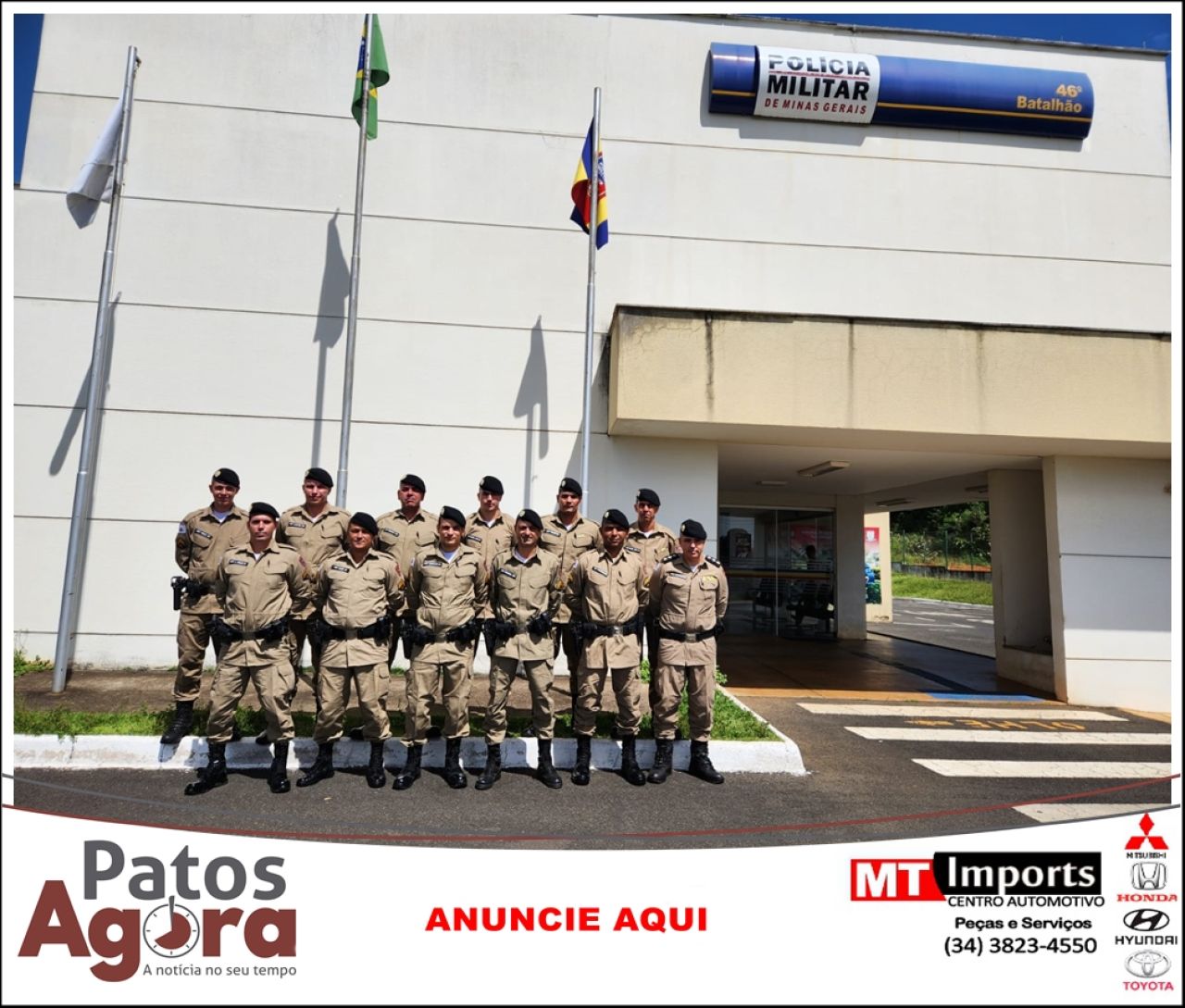 46º Batalhão de Polícia Militar apresenta novos sargentos