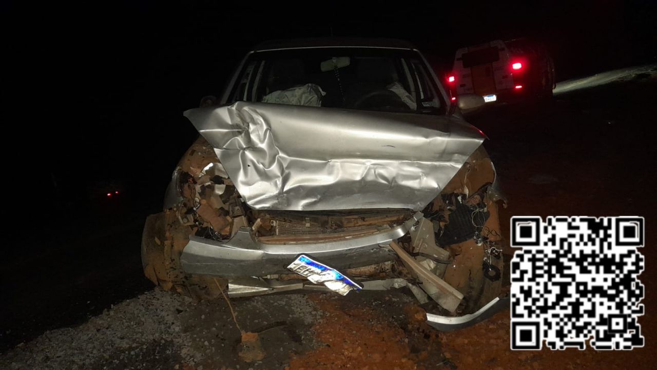 PM Rodoviária registra acidente entre dois veículos na BR-352