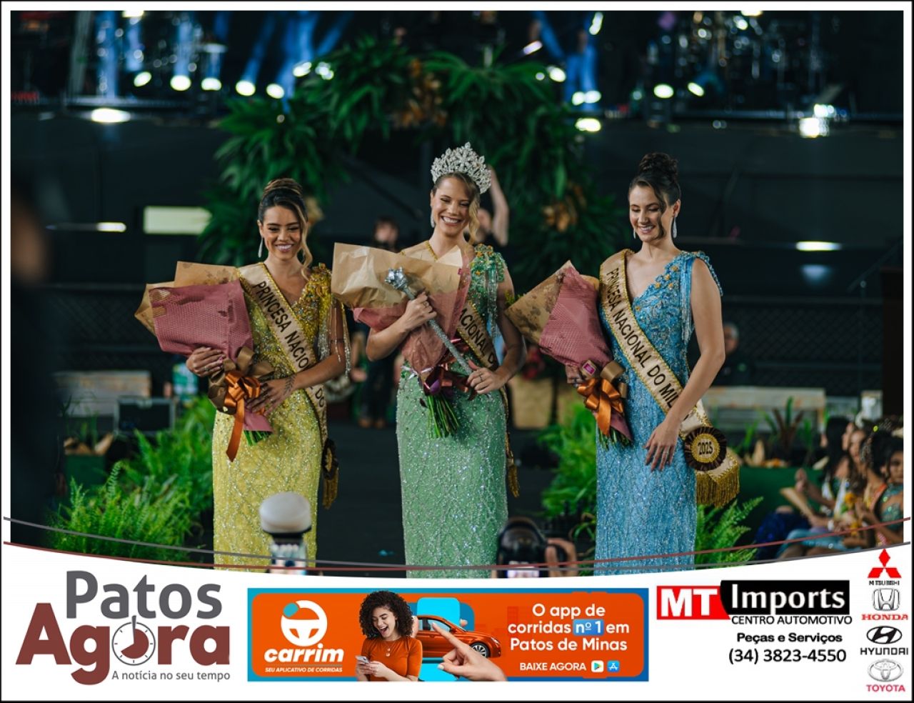 Estão abertas as inscrições para o Concurso de Rainha Nacional do Milho 2026