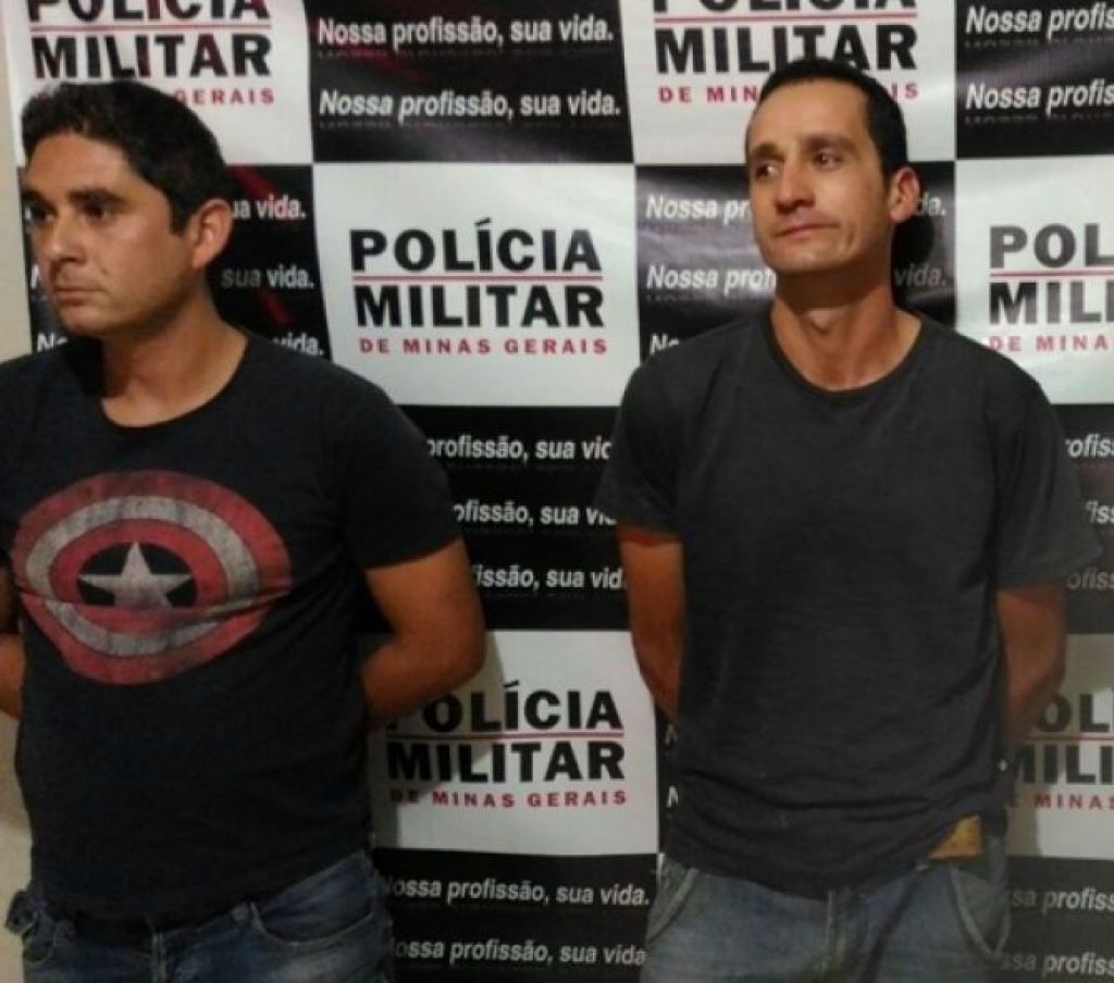 Presidente Olegário: PM prende três homens e apreende drogas, arma e carro clonado
