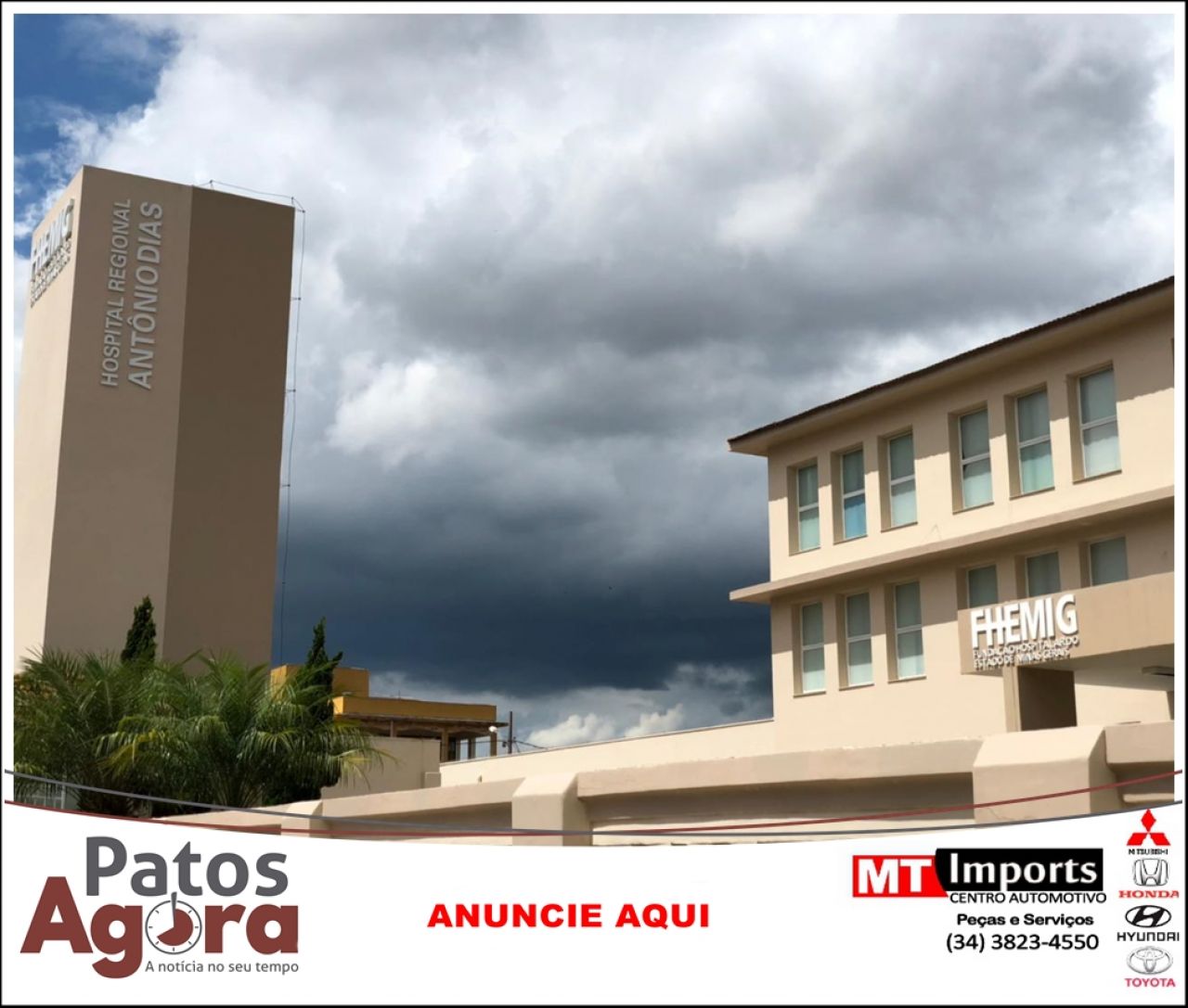 Governo de Minas publica edital para entregar gestão do Hospital Regional para Organização Social
