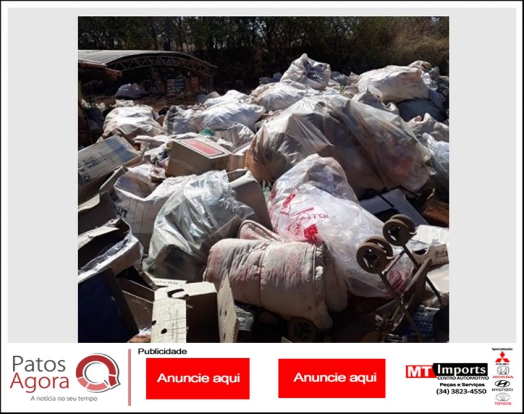 Cerca de 70 toneladas de lixo são recolhidas após festa em Andrequice