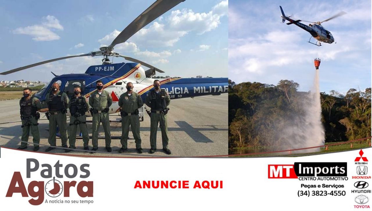 Minas envia ajuda militar para o Pantanal e Amazônia