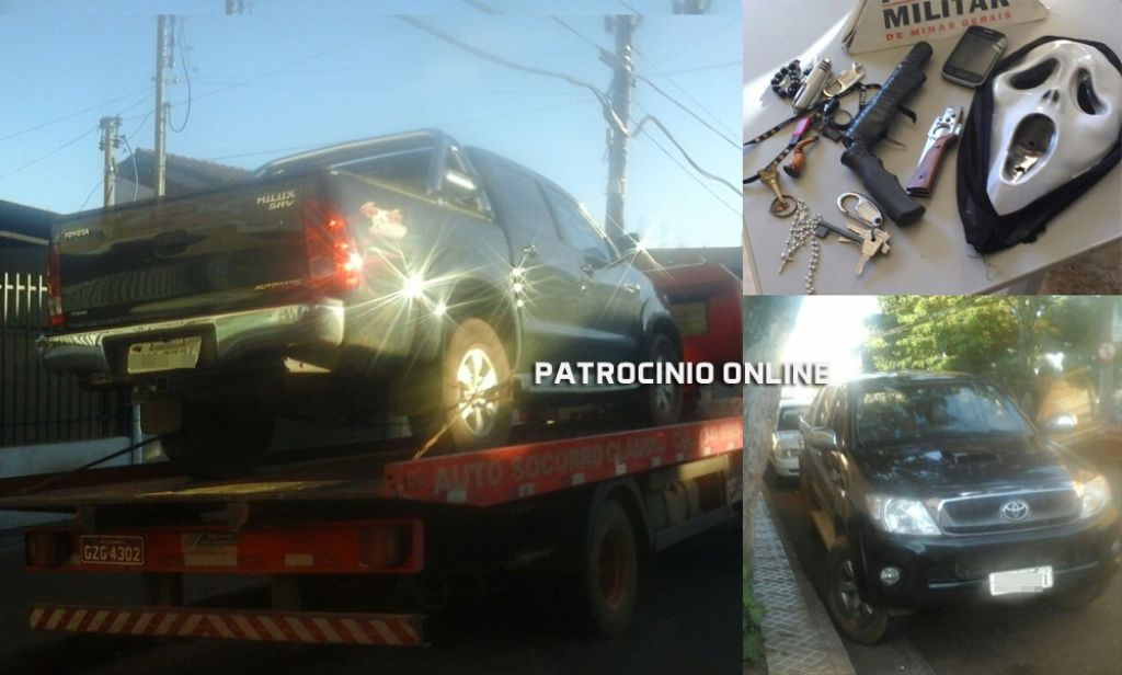 Veículo roubado em Serra do Salitre é recuperado pela PM em Coromandel