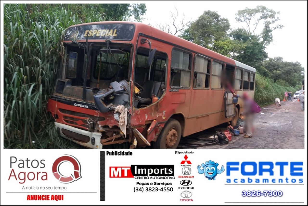 Ônibus que transportava 46 trabalhadores rurais e bateu de frente com carreta era clandestino