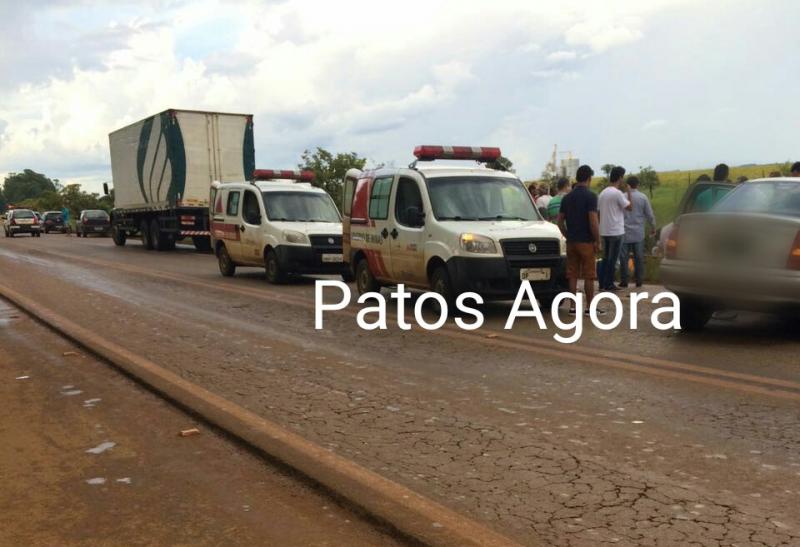 Colisão frontal deixa várias pessoas feridas entre São Gotardo e Rio Paranaíba 