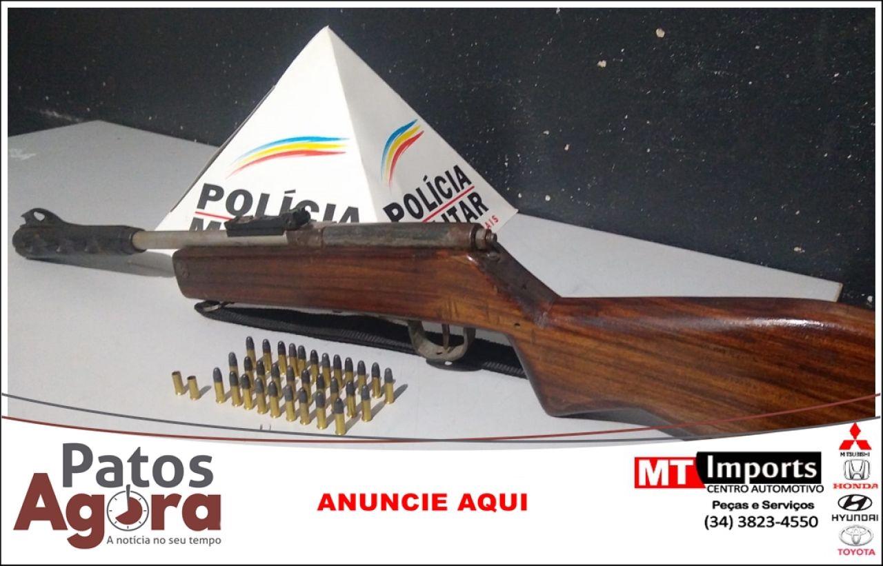 Após desavença, PM apreende arma de fogo na comunidade de Sertãozinho