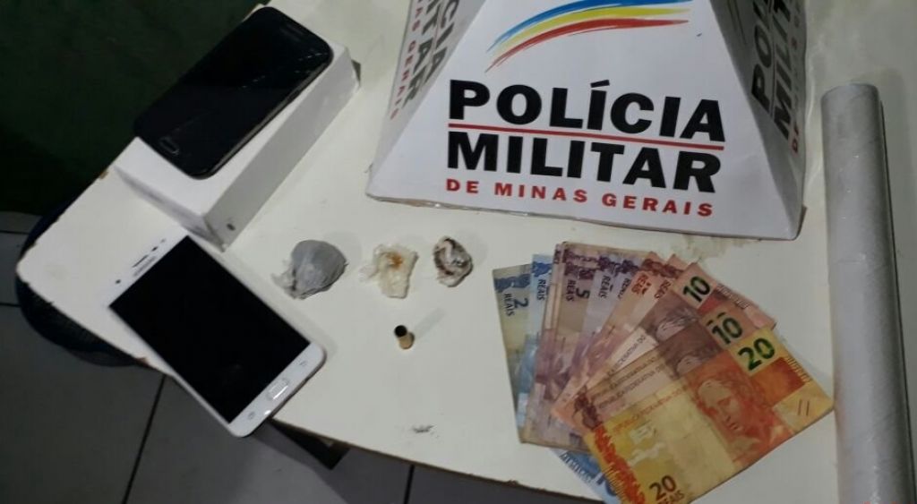 PM recupera objetos furtados e apreende drogas em casa no Bairro Jardim Aquárius