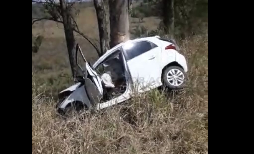 Duas mulheres morrem em acidente na BR-354, após condutora desviar de animal na pista