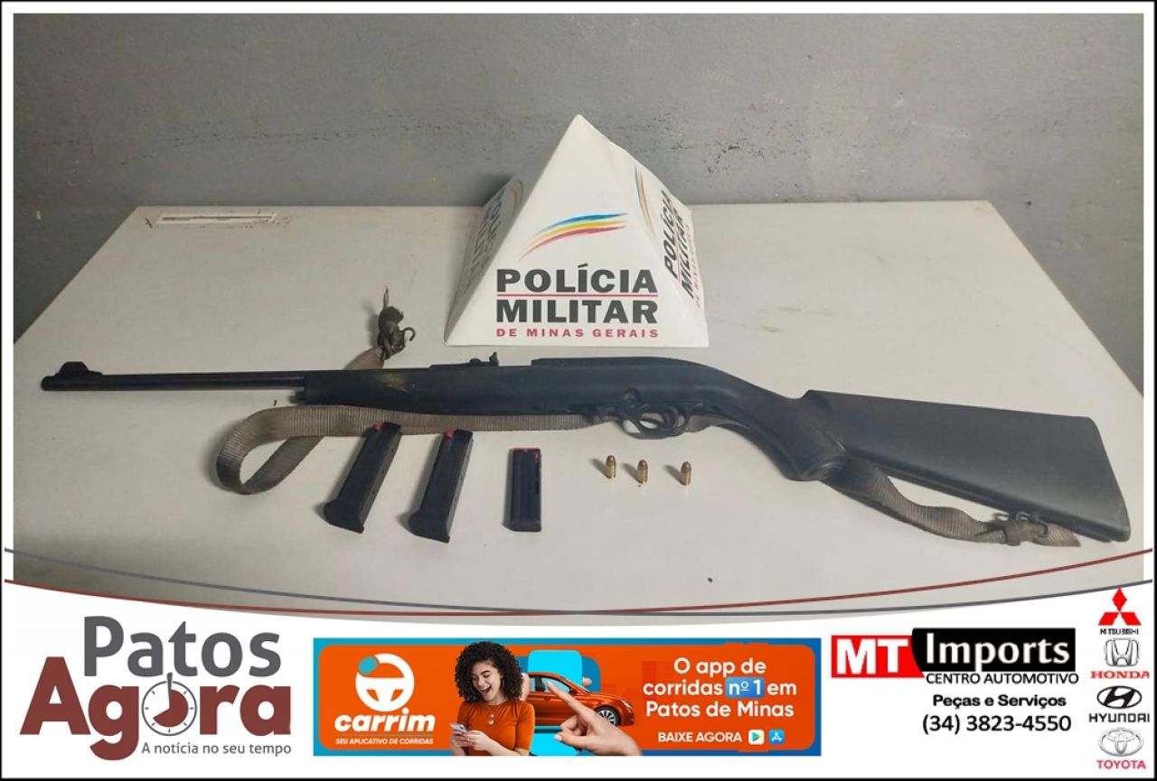 PM prende homem após agressões e ameaças com arma em caso de violência doméstica no Jardim Peluzzo