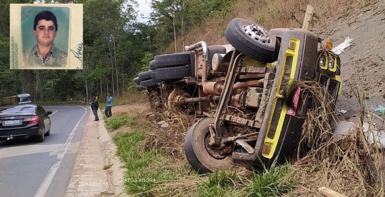 Motorista de Patos de Minas morre em acidente na MGC-354 - Patos Agora