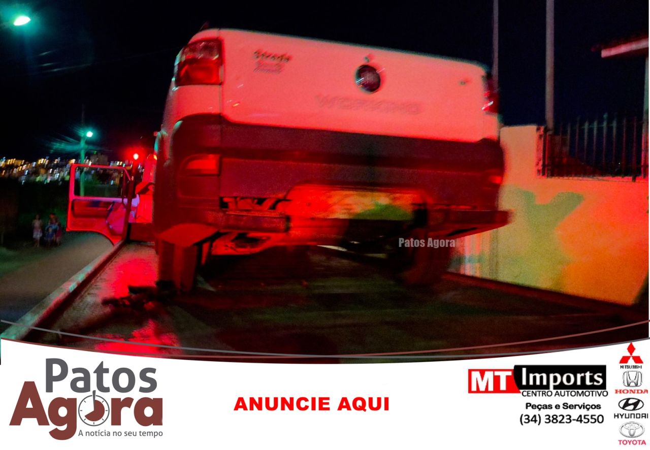 Picape levada em assalto na zona rural de Lagoa Formosa é localizada em Patos de Minas
