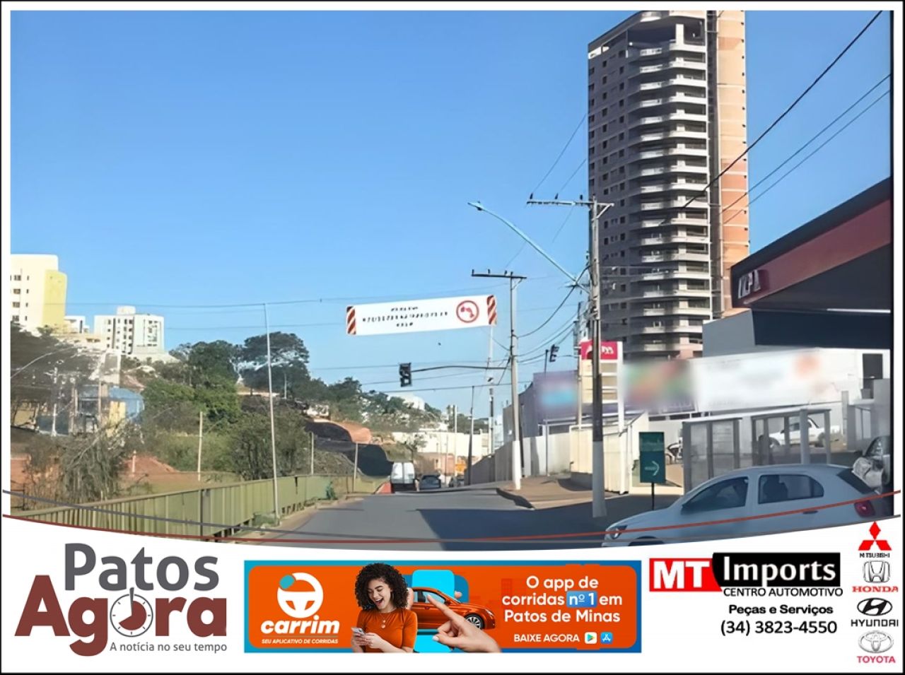 Por que proibir o estacionamento na Avenida Fátima Porto?