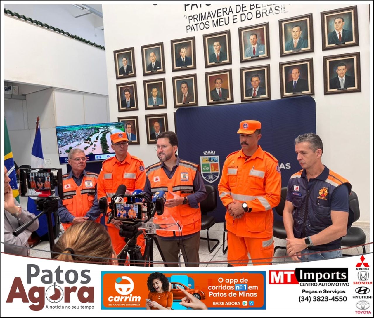 Bombeiros e Prefeitura lançam Plano de Emergências Pluviométricas 2025/2026 alinhado à ONU